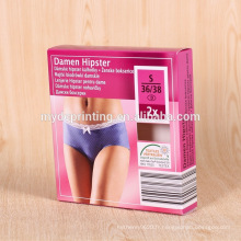 Personnalisé d'emballage femme sous-vêtements vêtements boîtes de papier